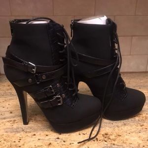 Black booties